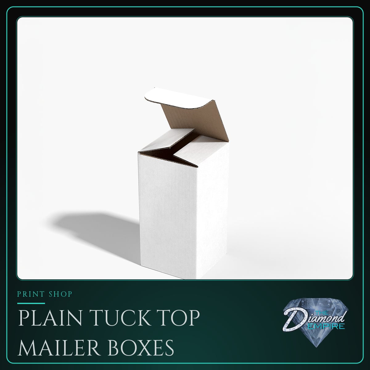 Plain Tuck Top Mailer Boxes