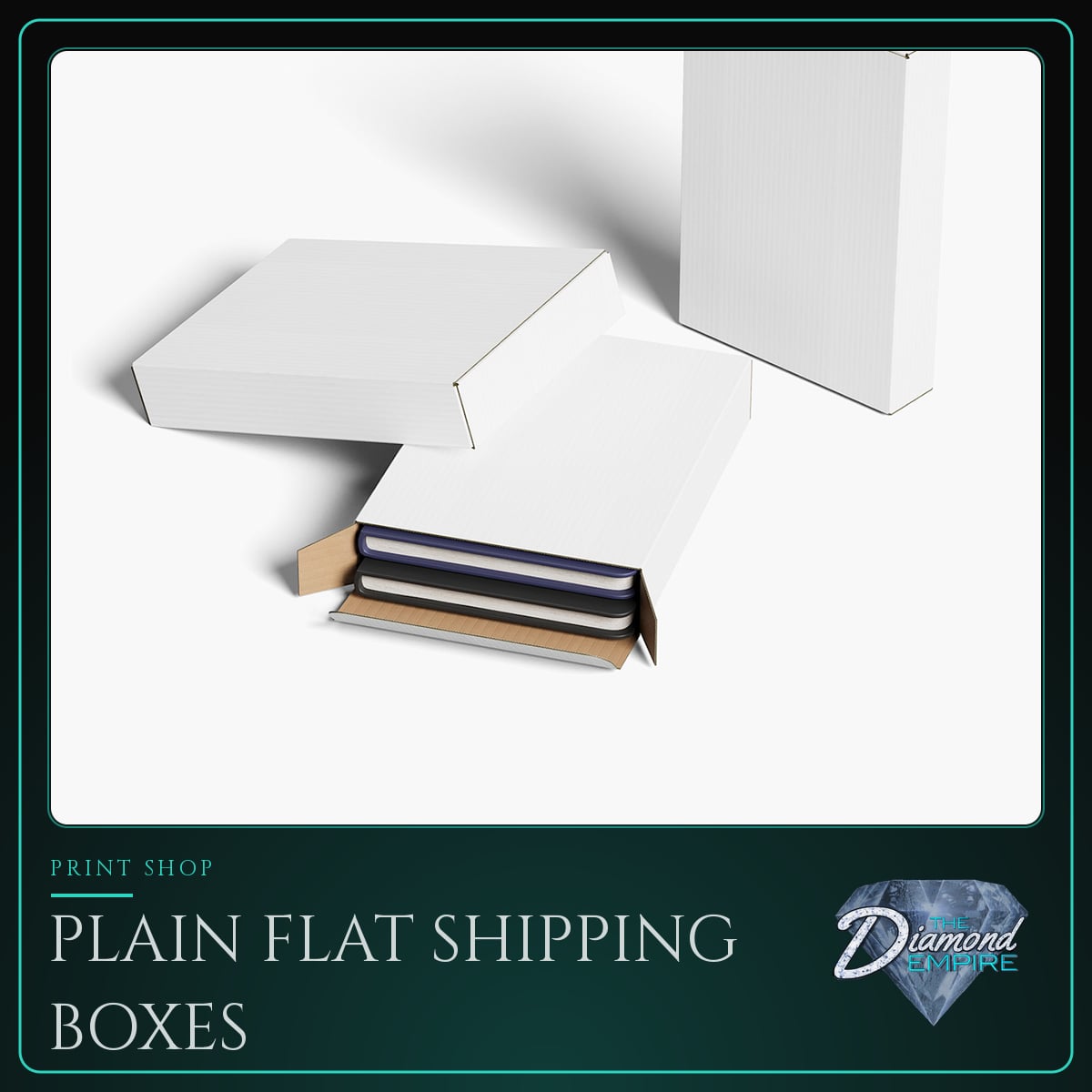 Plain Flat Shipping Boxes