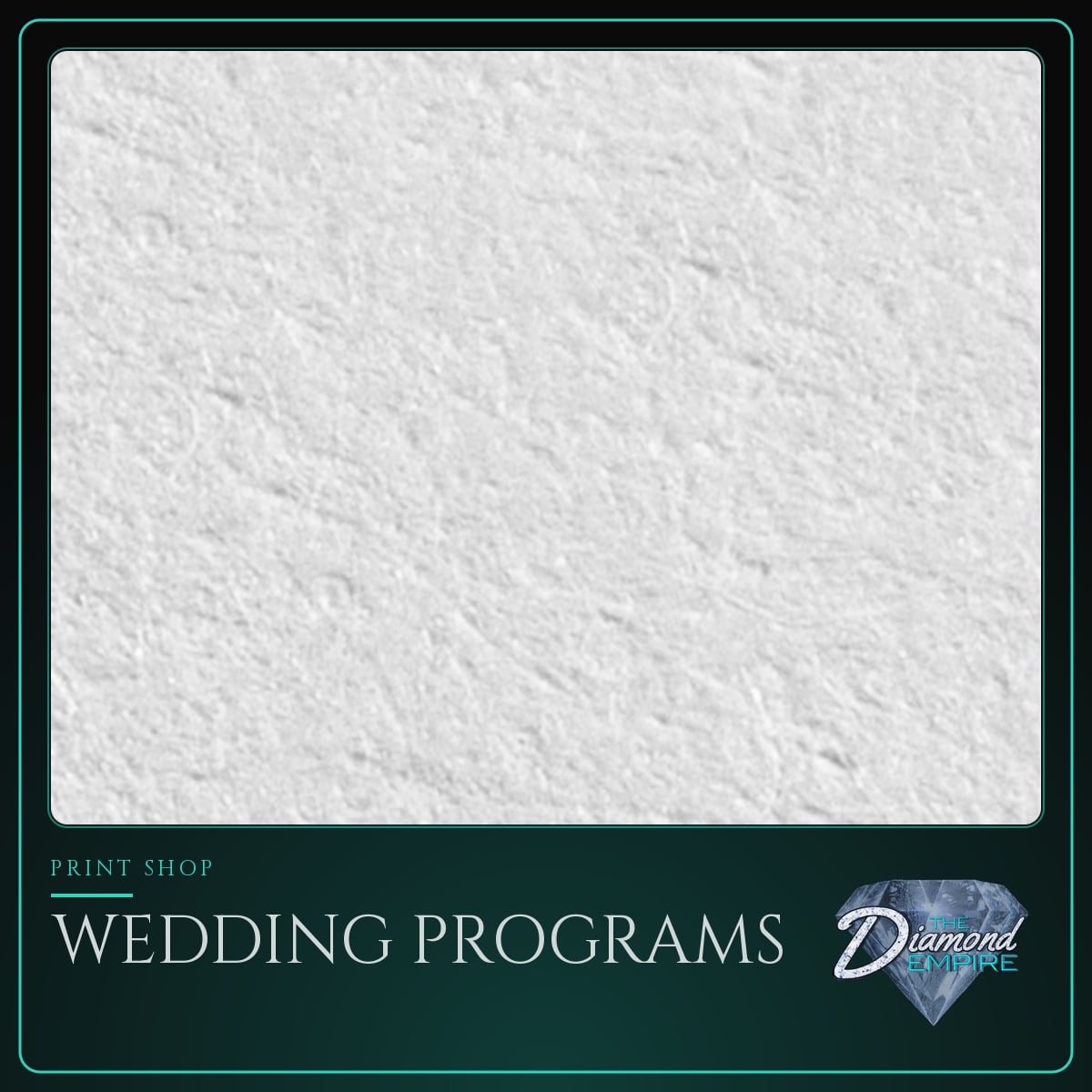 Wedding Programs