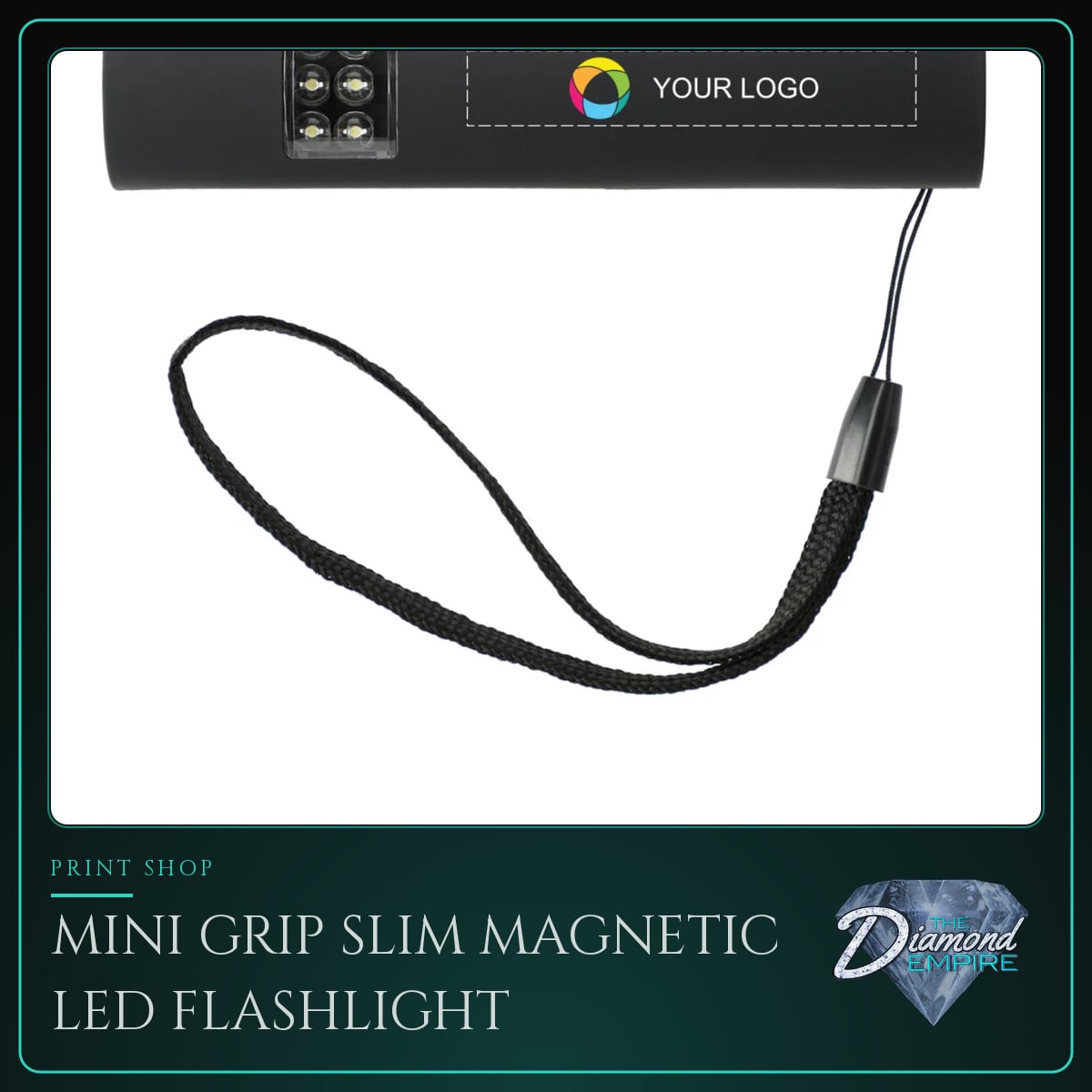 Mini Grip Slim Magnetic LED Flashlight