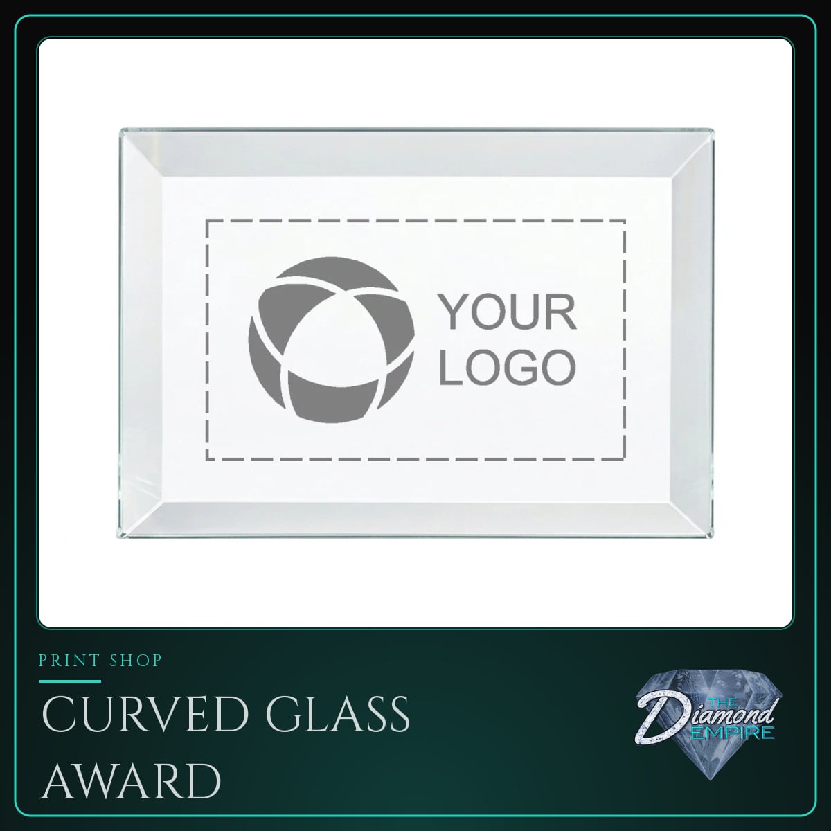 Curved Glass Award – Small