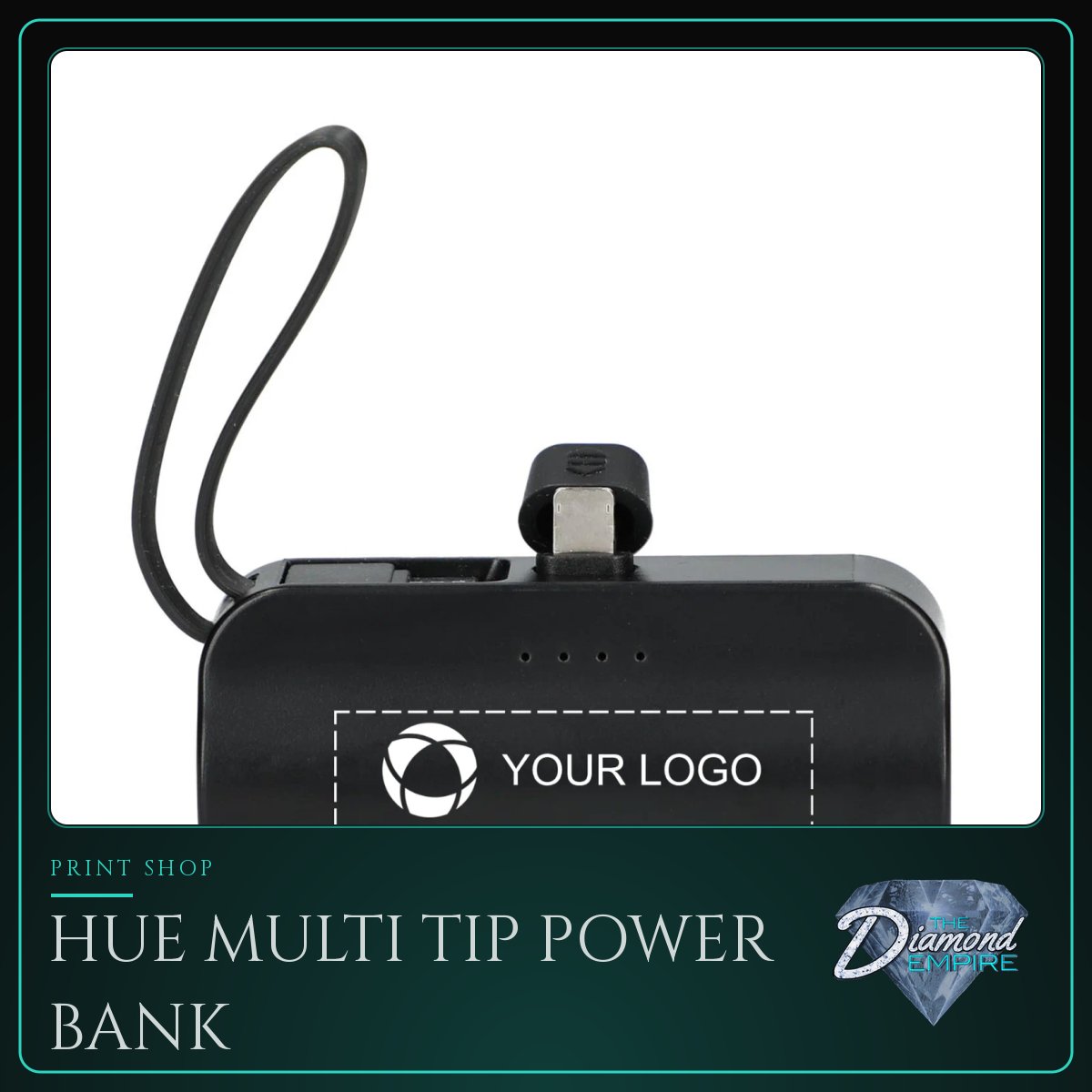 Hue Multi Tip Power Bank – 5000 mAh.