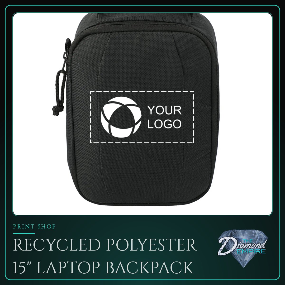 Recycled Polyester 15" Laptop Backpack