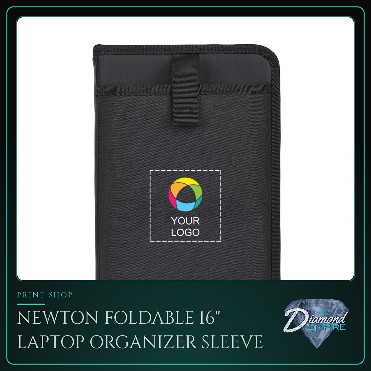 Newton Foldable 16" Laptop Organizer Sleeve