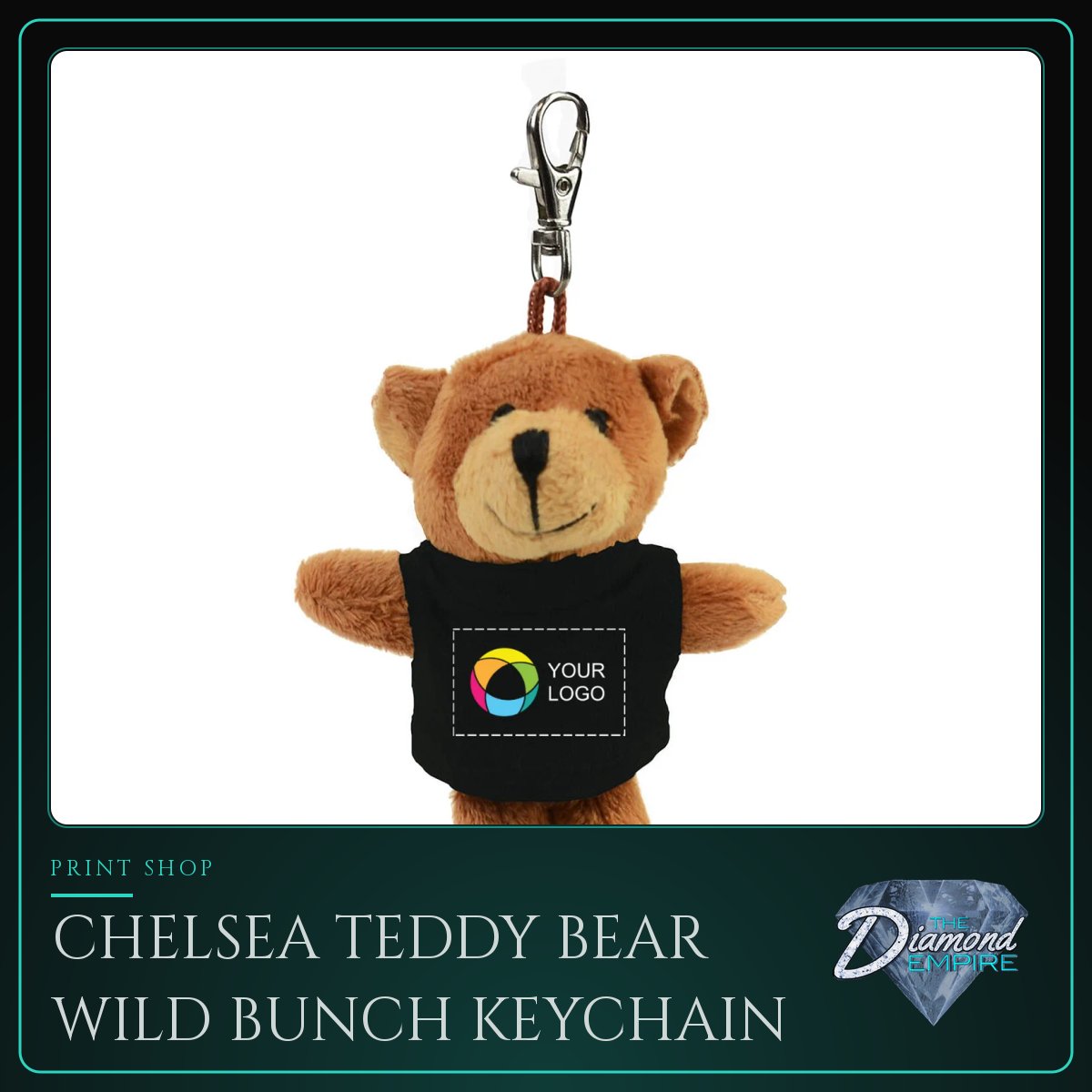Chelsea Teddy Bear Wild Bunch Keychain