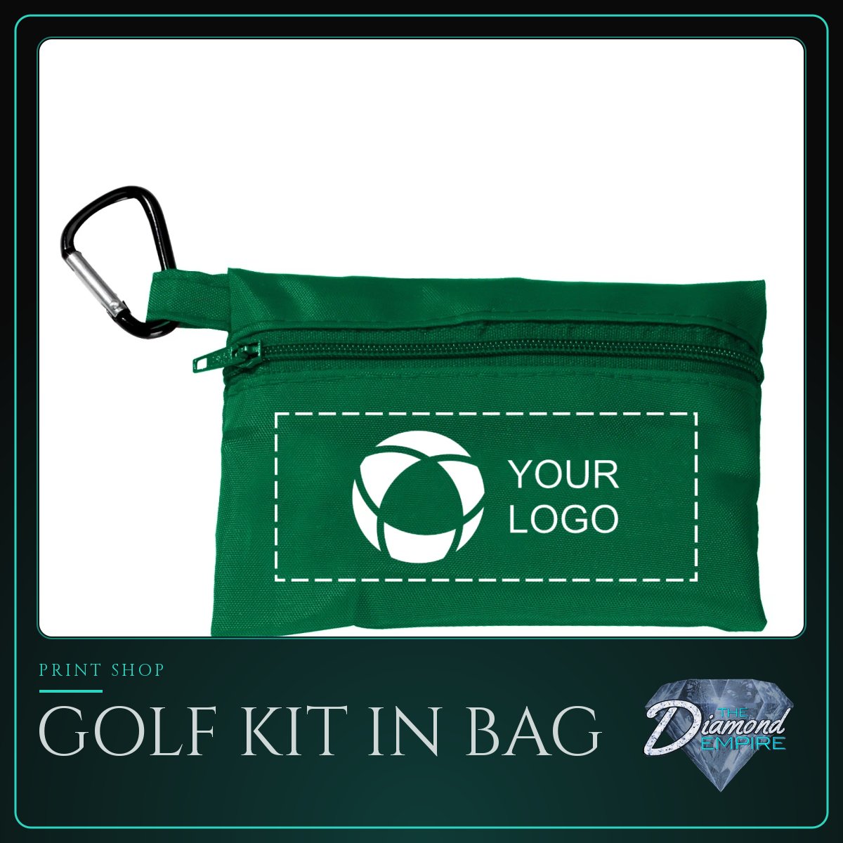 Golf Kit in Bag with Full-Color Print