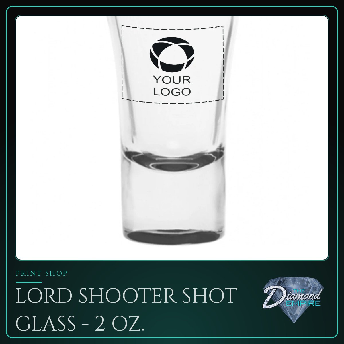 Lord Shooter Shot Glass - 2 oz.