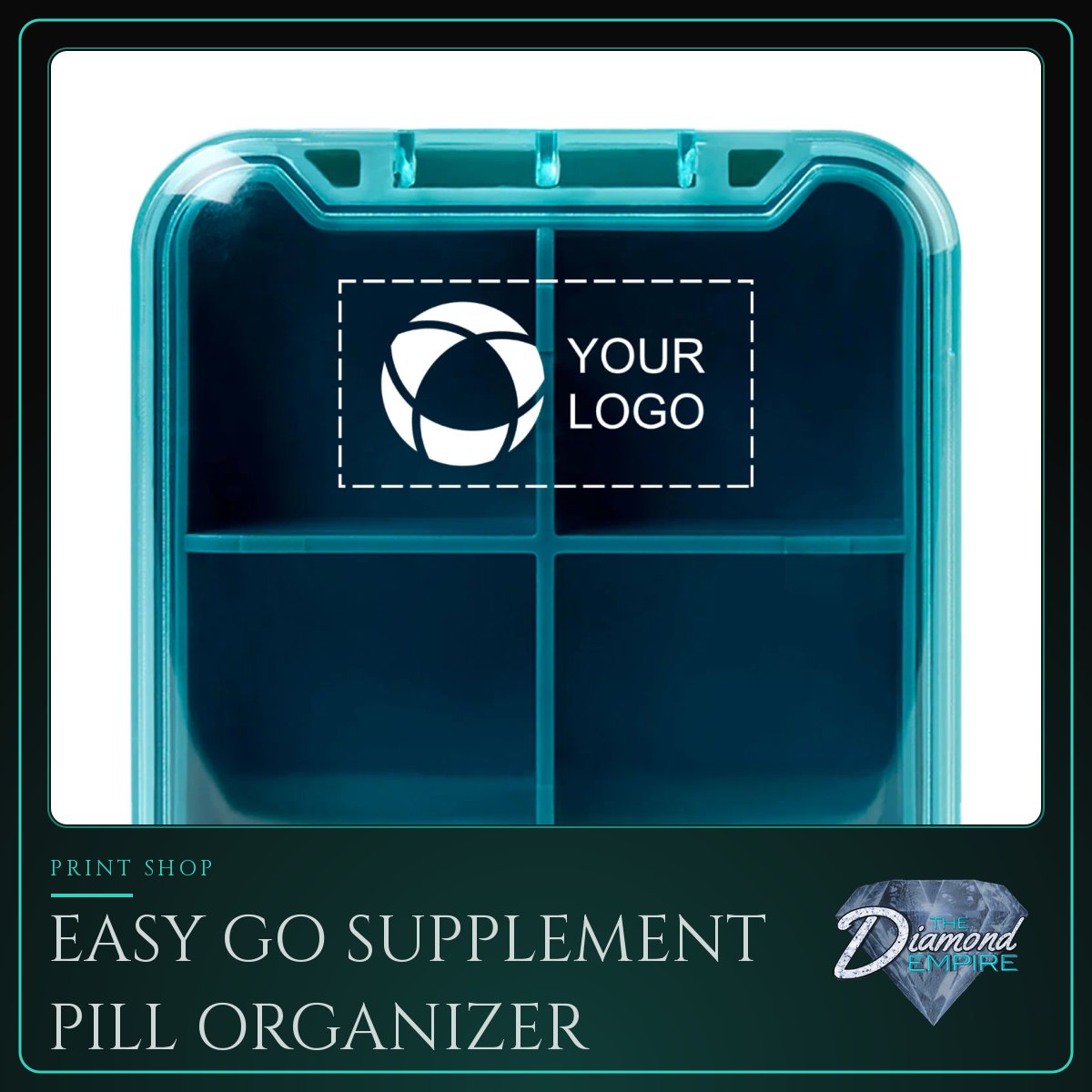 Easy Go Supplement Pill Organizer