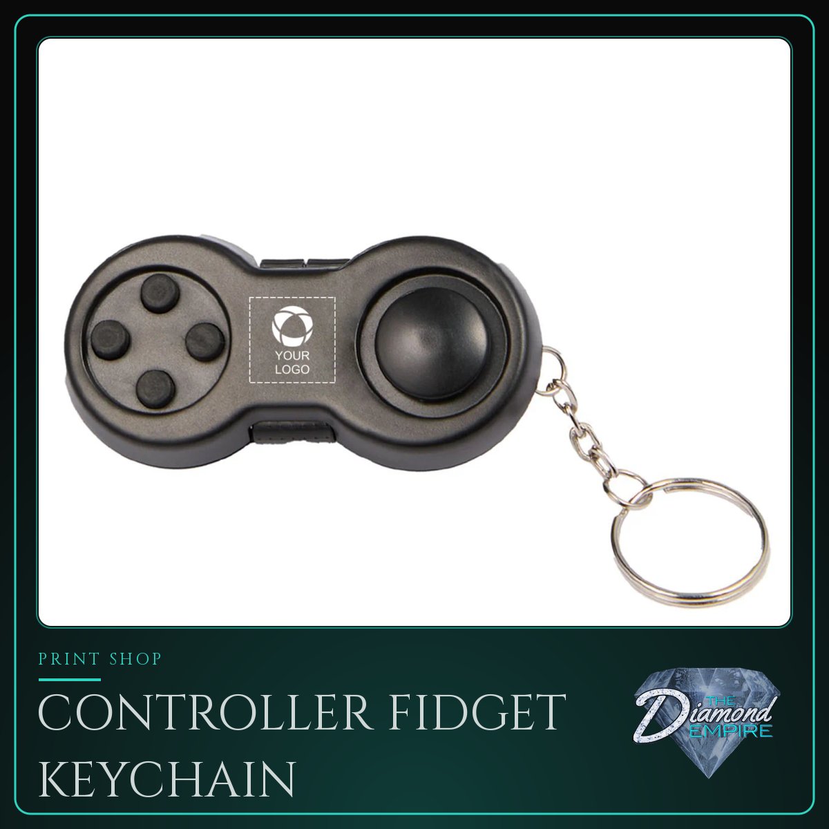 Controller Fidget Keychain