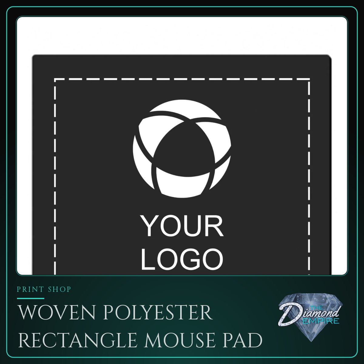 Woven Polyester Rectangle Mouse Pad