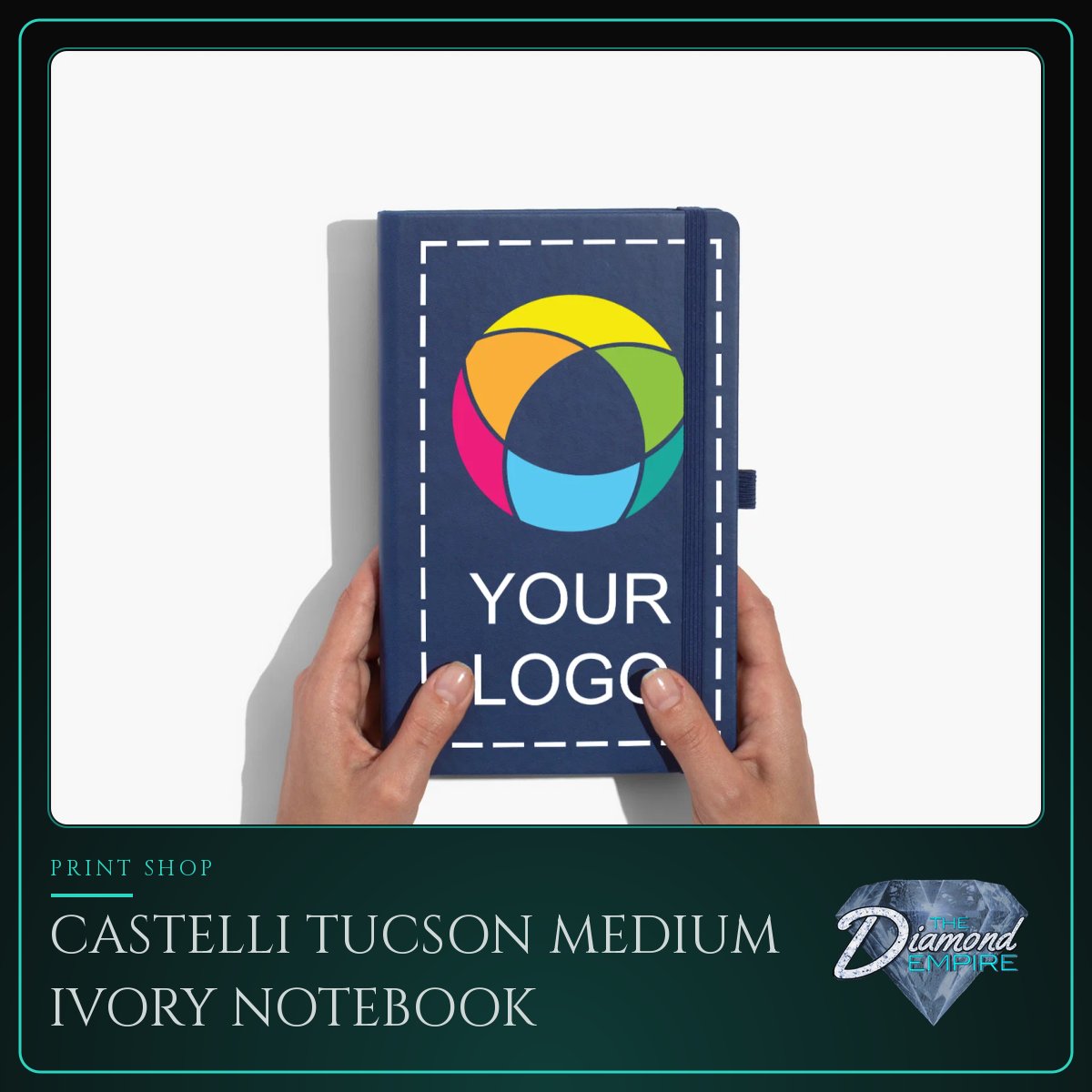 Castelli Tucson Medium Ivory Notebook