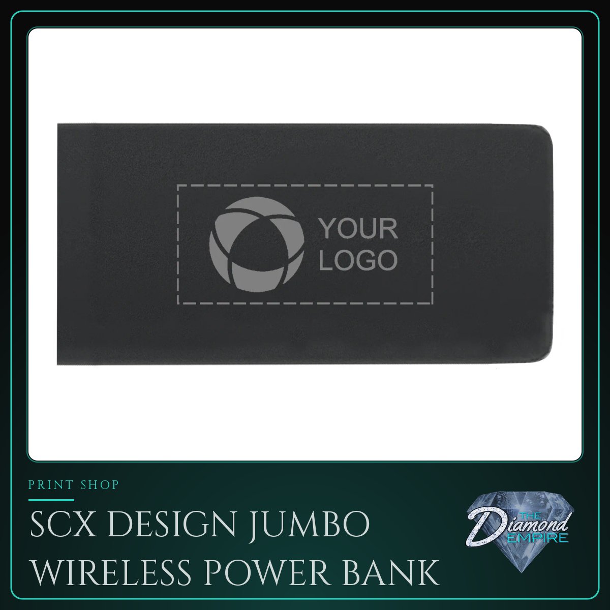 SCX Design Jumbo Wireless Power Bank – 10000 mAh