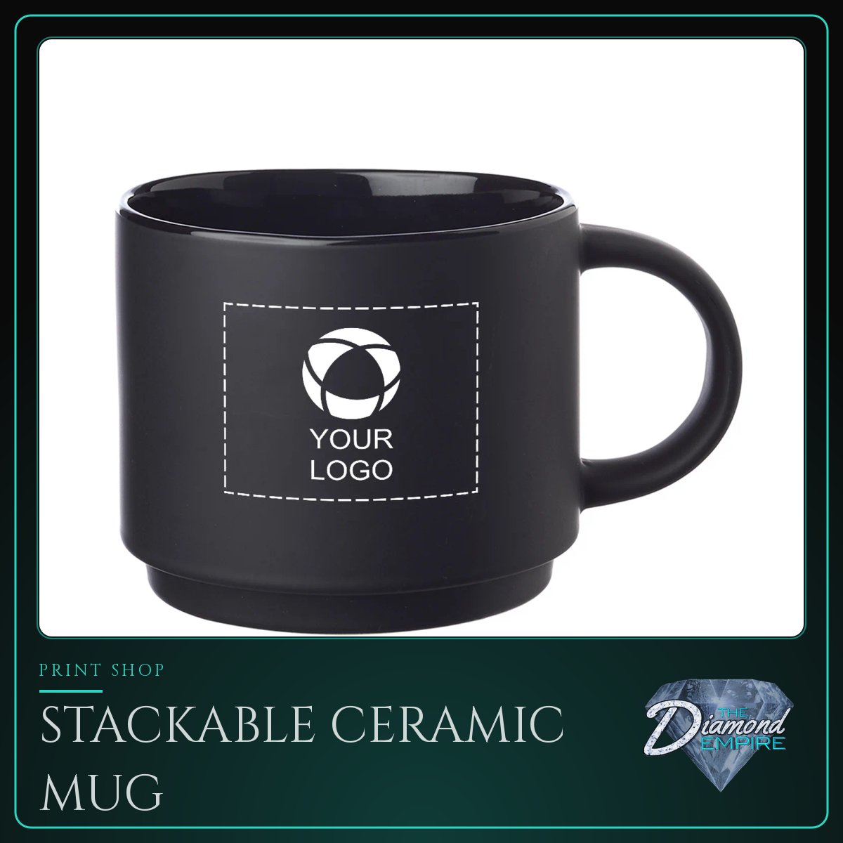 Stackable Ceramic Mug – 14 oz.