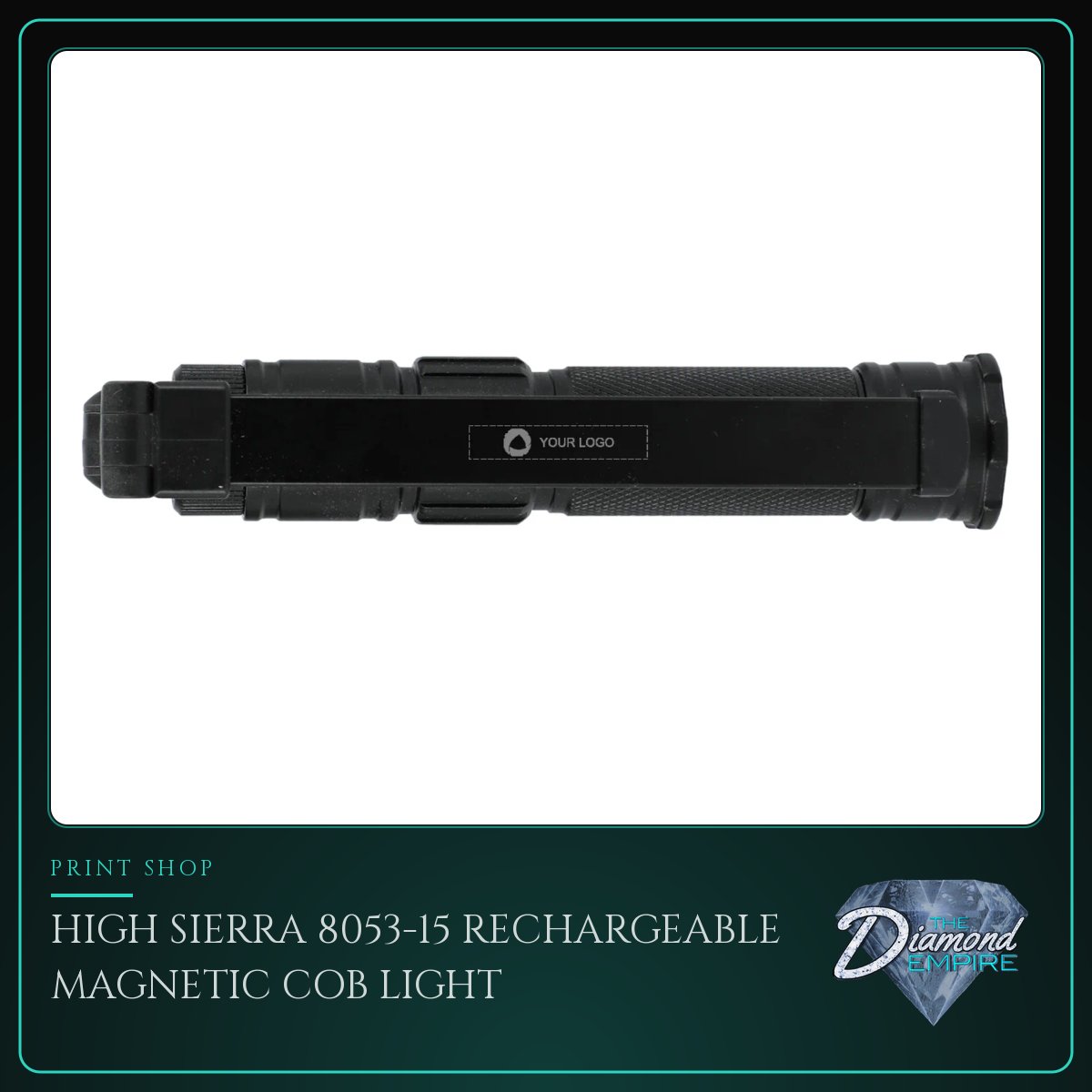 High Sierra 8053-15 Rechargeable Magnetic COB Light