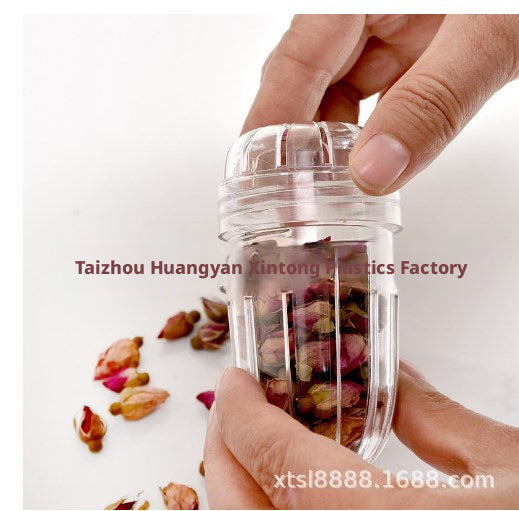 Tea ball tea separator-transparent color-1 piece