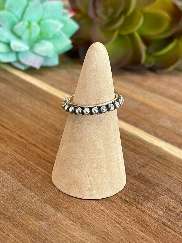 Beautiful Handmade 4mm  Sterling Silver Adjustable