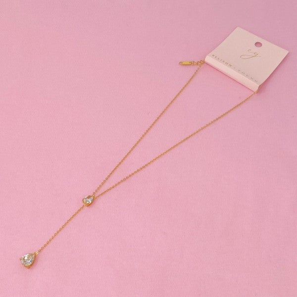 Superior Shine Drop Necklace