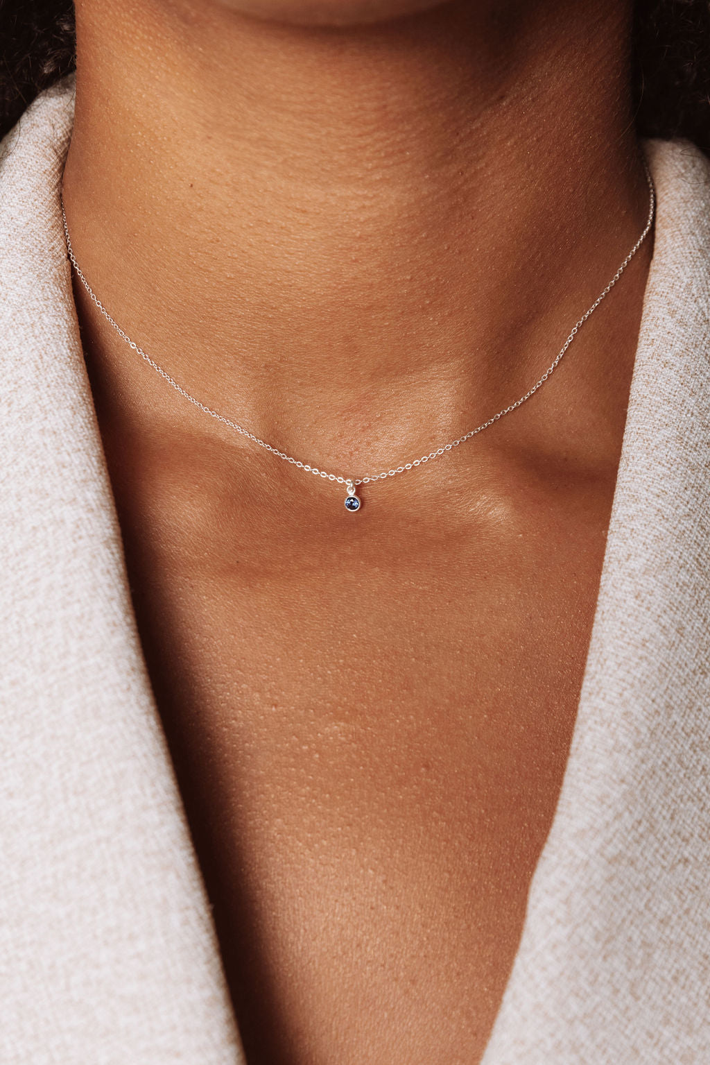 Birthstone Charm Necklace
