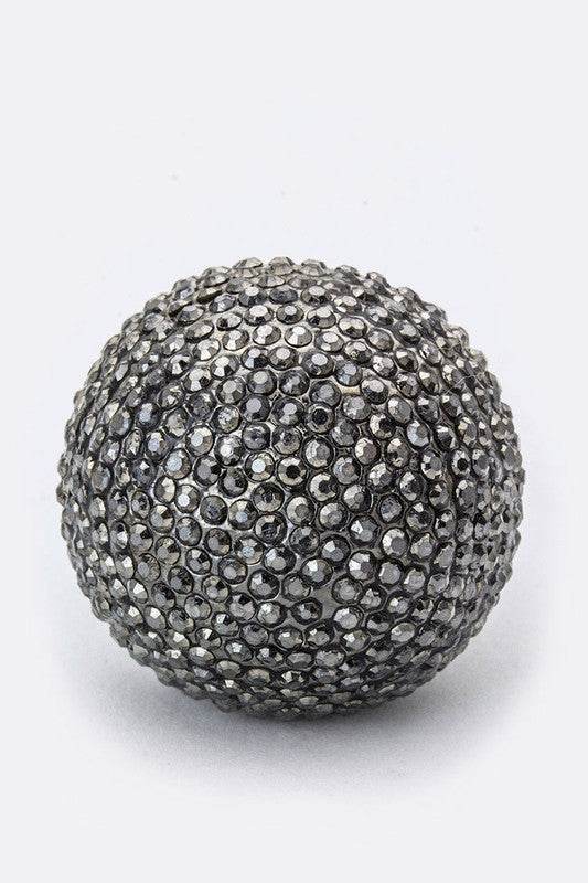 Crystal Ball Stretch Ring