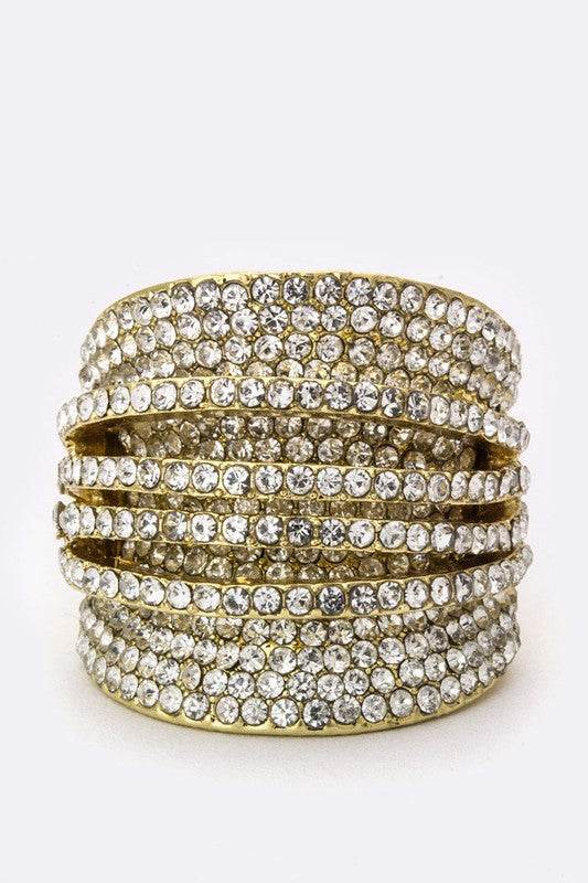 Layer Crystals Stretch Ring