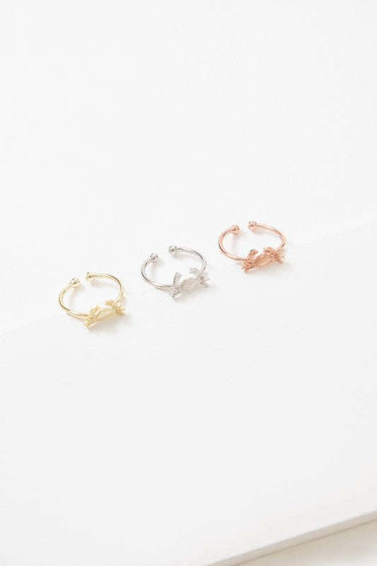 Maryland Crab Ring (18K & 24K Gold)