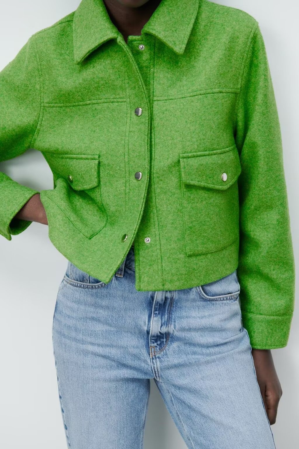 Autumn Women Clothing Street Casual Soft Woolen Jacket