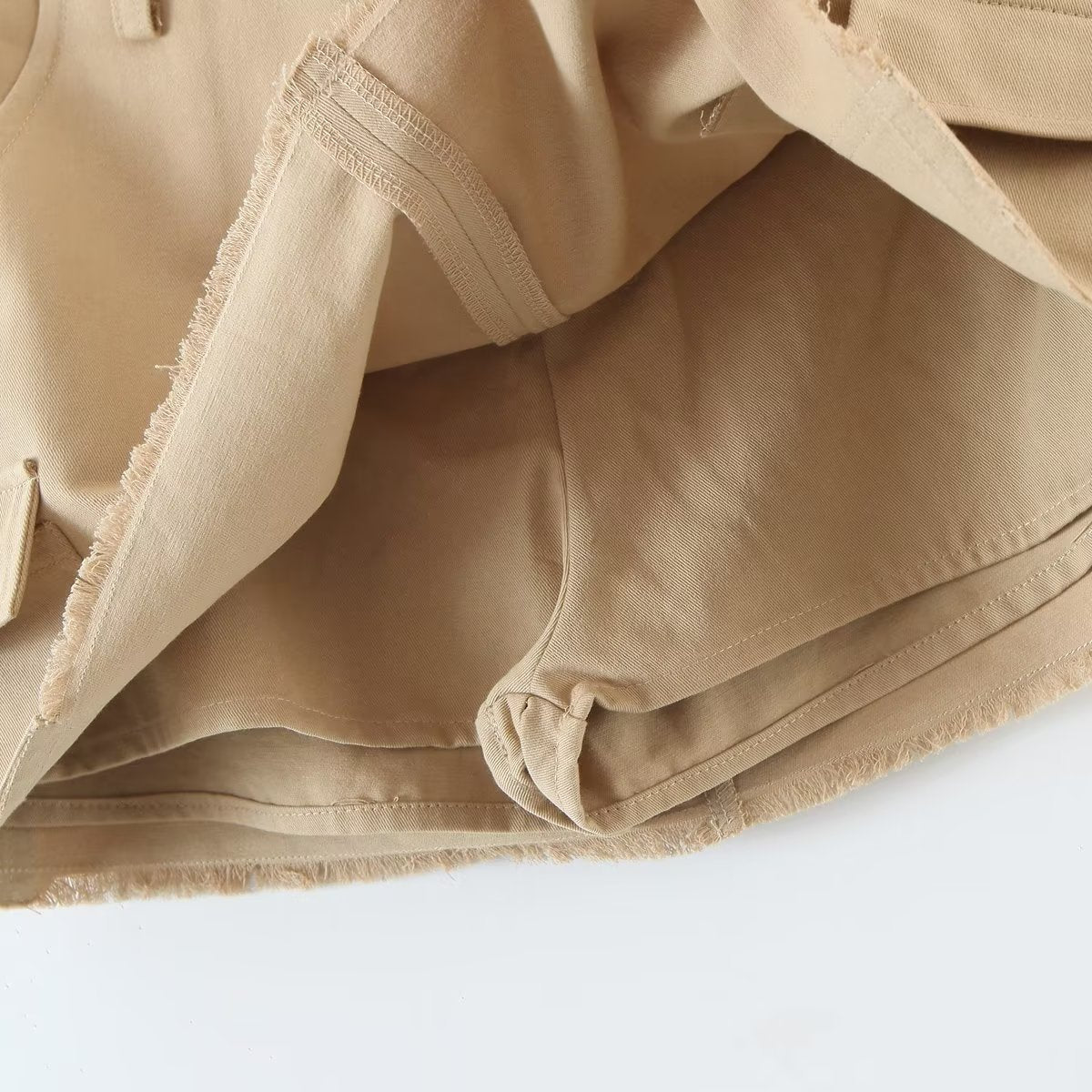 Niche Retro Sexy Anti Exposure Slim Fit Sexy Sheath Skirt Women High Waist Work Clothes Frayed Skirt