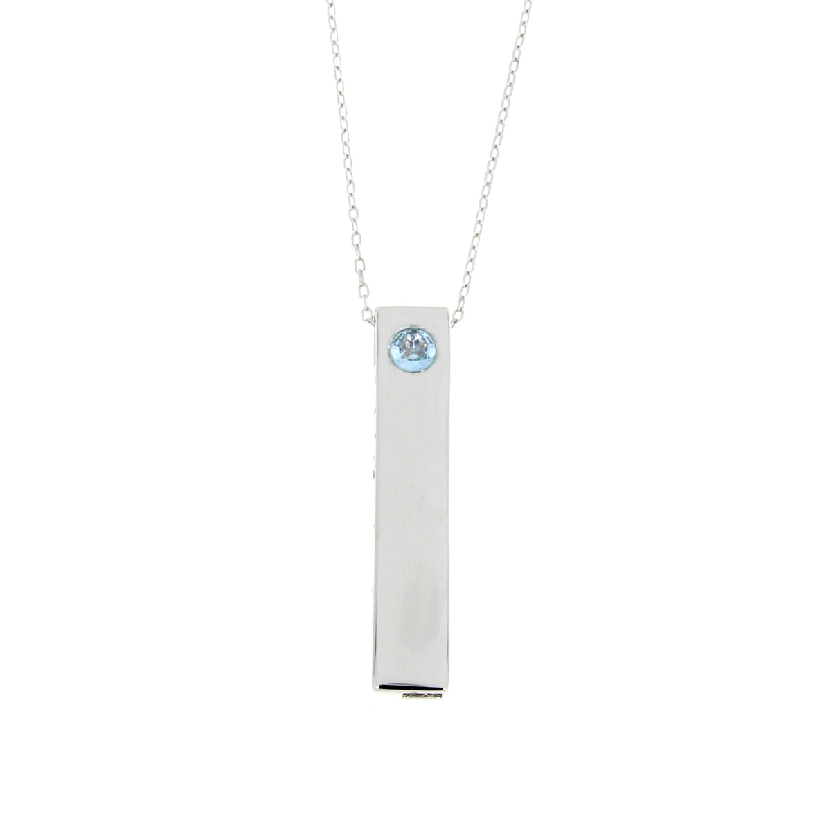 Blue Topaz Fashion Pendants Sterling Silver