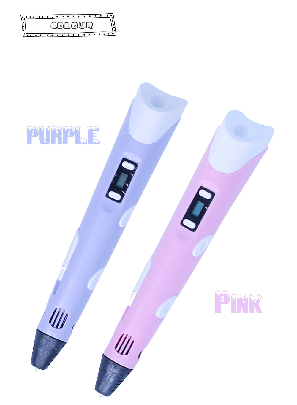 3D print pen 3D pen two generation graffiti 3D stereoscopic paintbrush