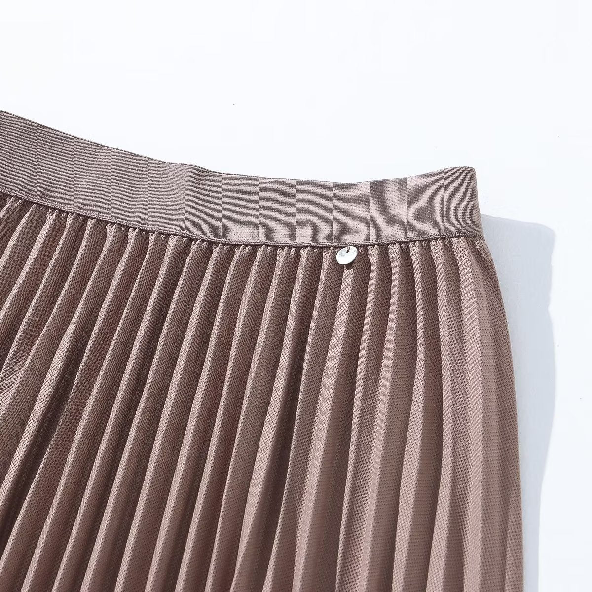Autumn Winter Skirt Fashionable Stylish Women Skirt High Waist Stitching A line Skirt
