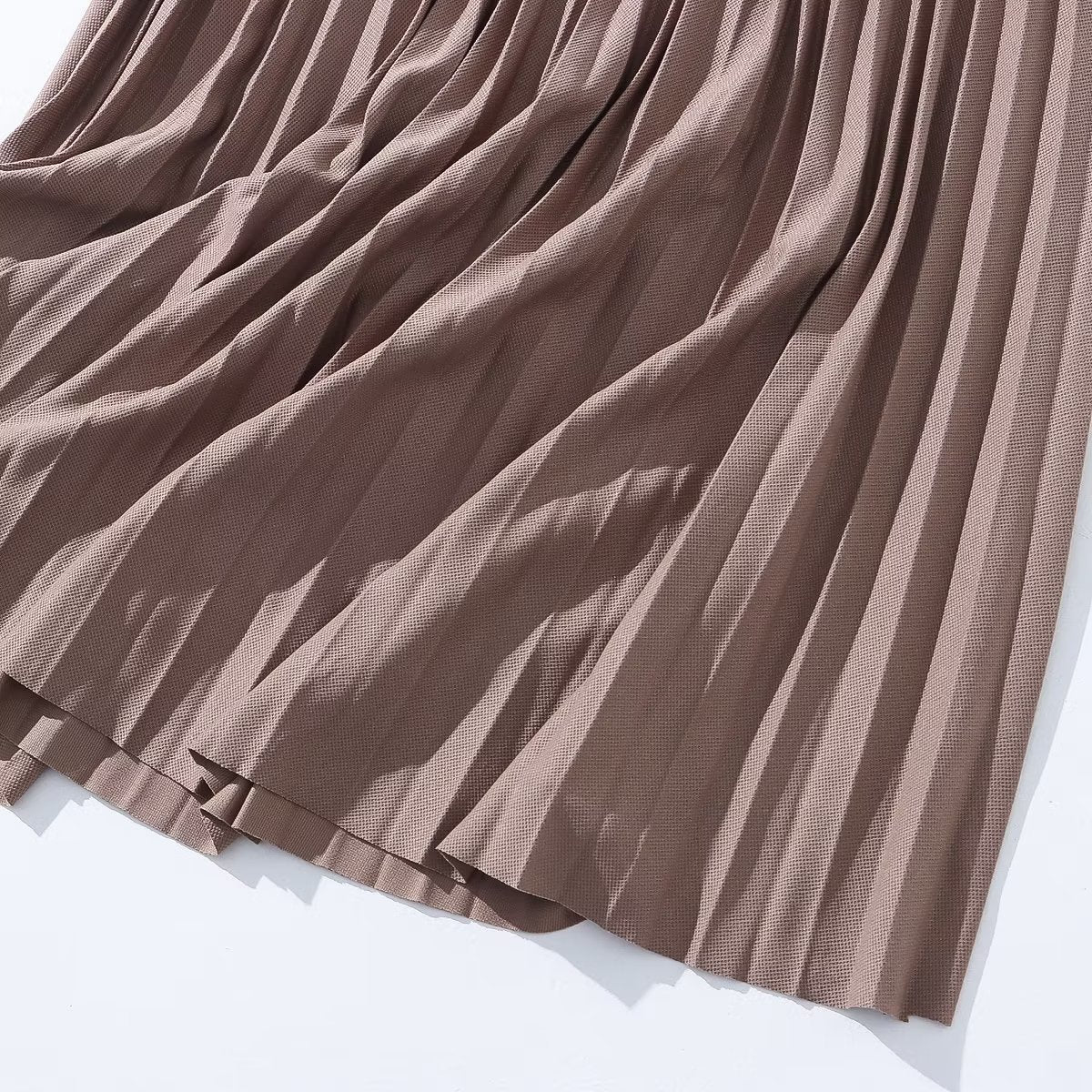 Autumn Winter Skirt Fashionable Stylish Women Skirt High Waist Stitching A line Skirt