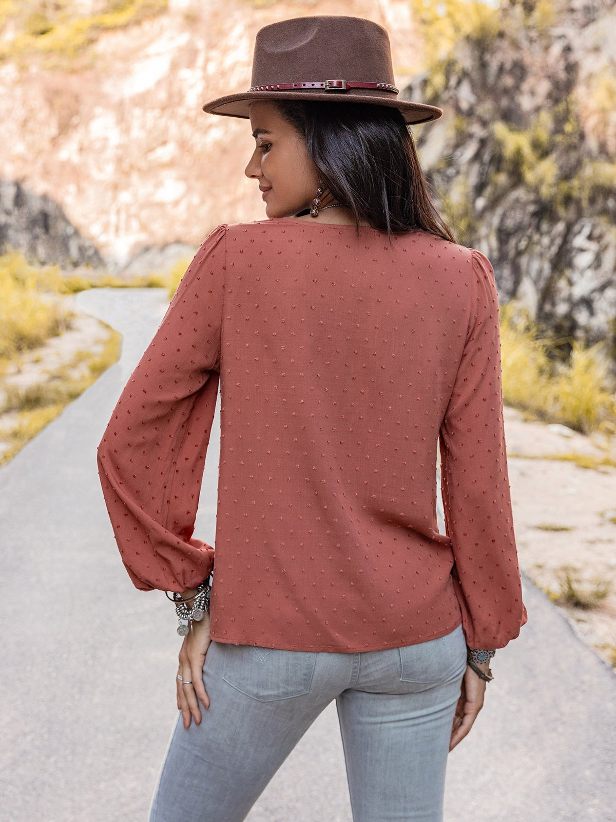 Women Clothing Autumn Winter Lace Long Sleeved Shirt Women Tops