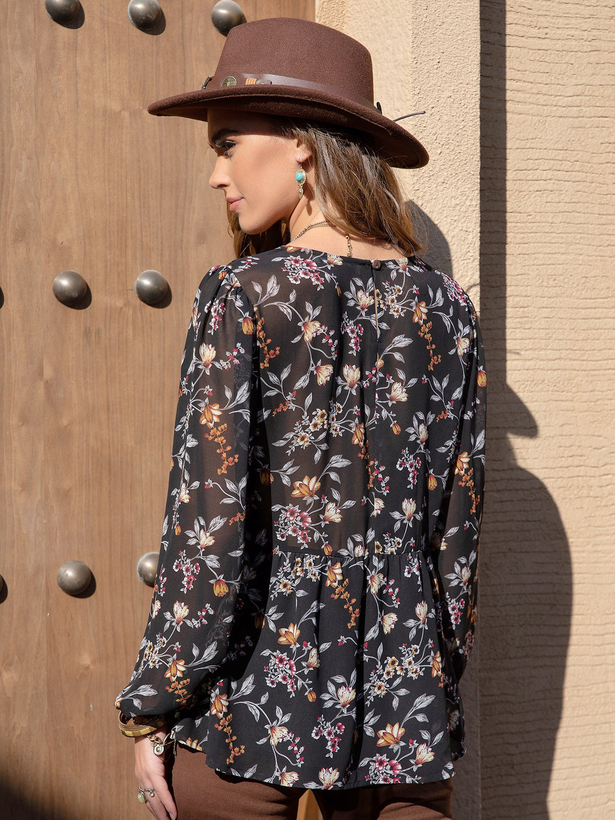 Comfortable Celebrity Pattern Women Shirt