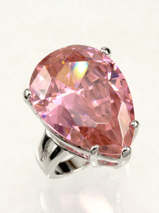 Cubic Zirconia Iconic Oversize Ring