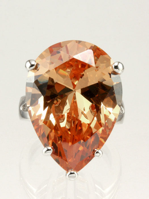 Cubic Zirconia Iconic Oversize Ring