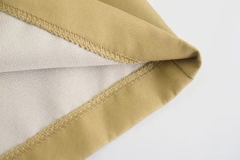 Fall Women Clothing Three Color Casual Pocket Umbrella Skirt