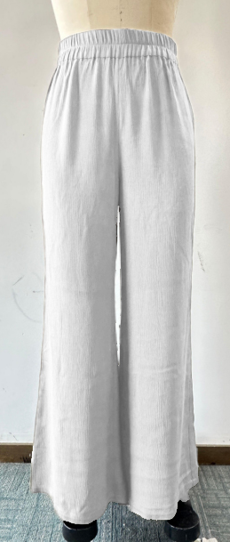 Breezy Nights Linen Swim Cover Up Pants