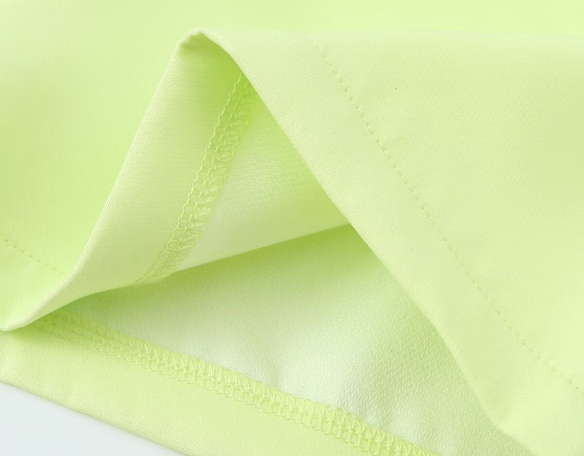 Women Clothing All Match Solid Color Asymmetric High Waist Casual Wide Leg Short Culottes