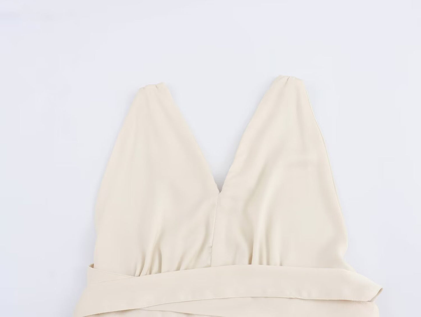 Summer Dress Sexy Back Hollow Out Cutout Cross Strap Design Dress