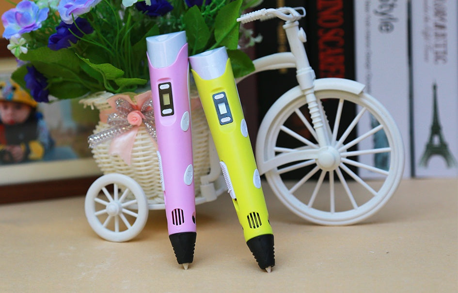 3D print pen 3D pen two generation graffiti 3D stereoscopic paintbrush