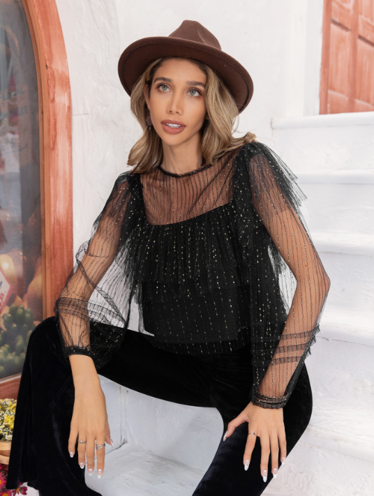 Casual All Matching Easy To Match Fashionable Women Shirt