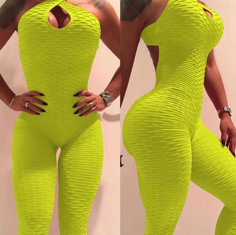 Yoga Cross Design Jumpsuit