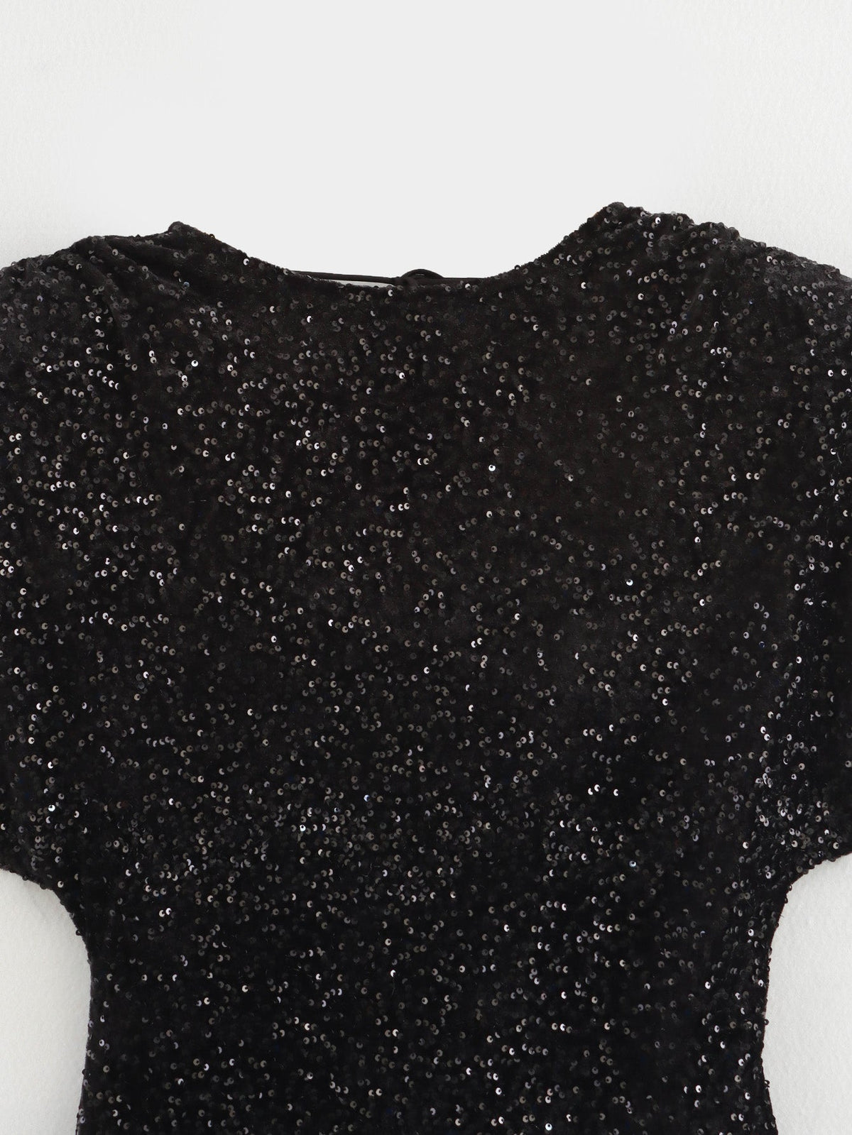 Winter Women Clothing Velvet Texture Sleeveless Back V neck Hip Dress