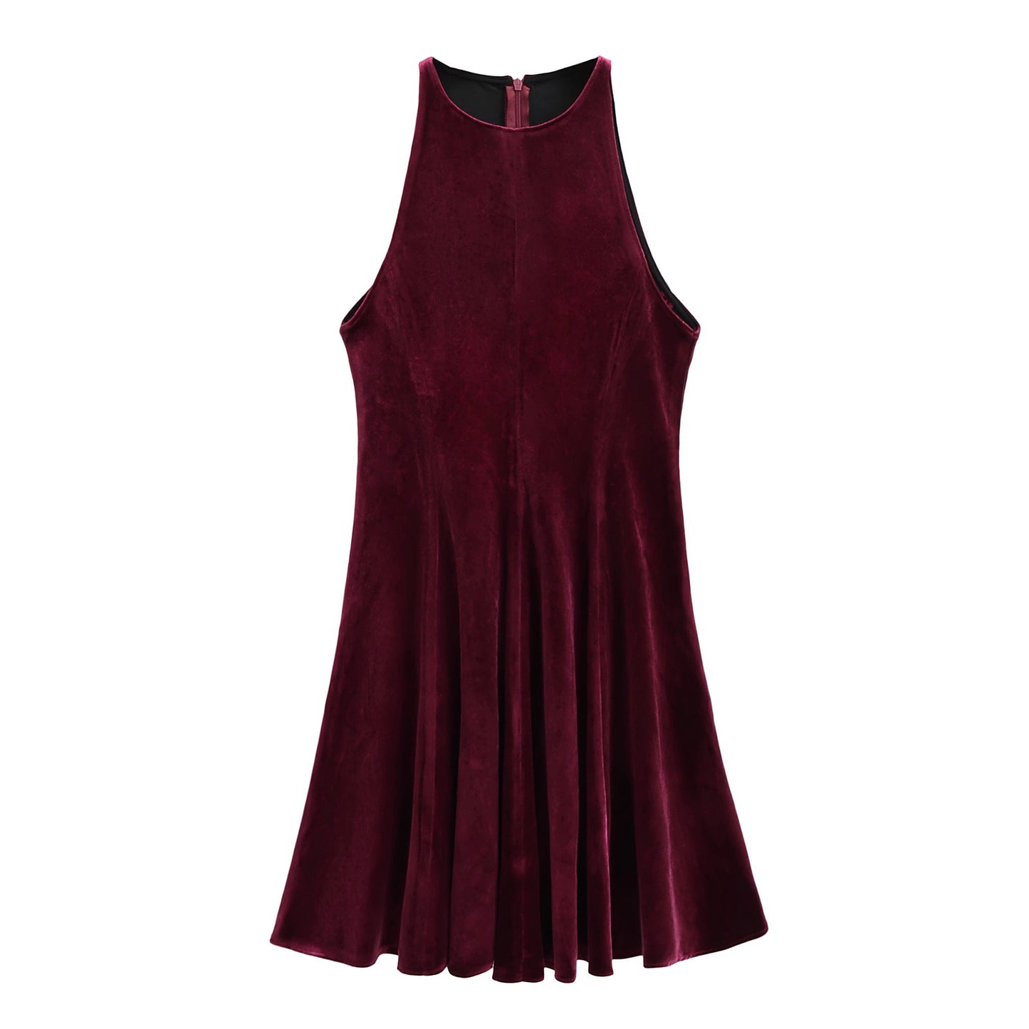 Winter Dress Women Clothing Sleeveless Waist Tight Niche Dress