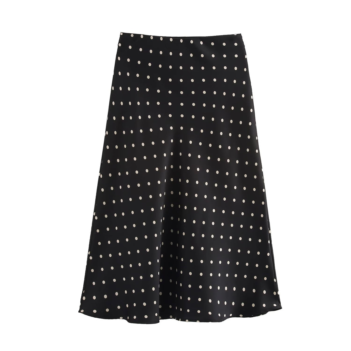 Women Fashionable Elegant Elastic Waist Leopard Print Printed Midi Skirt