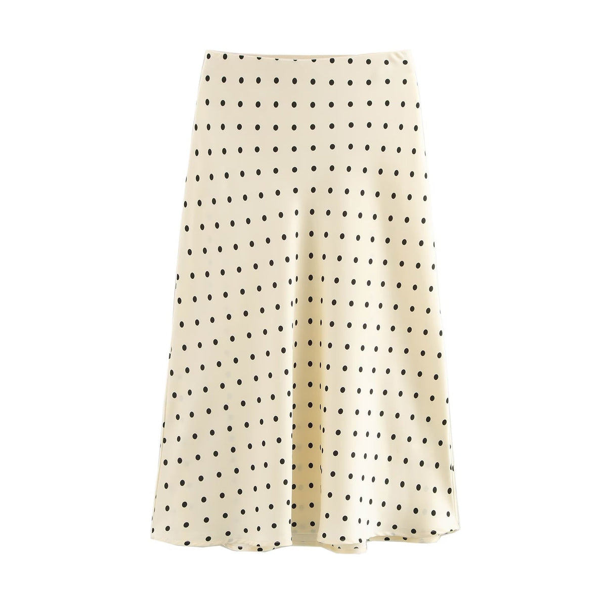 Women Fashionable Elegant Elastic Waist Leopard Print Printed Midi Skirt