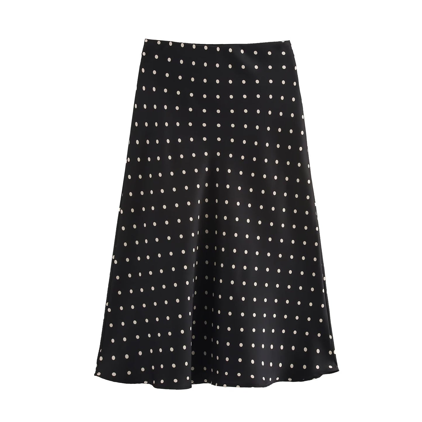 Women Fashionable Elegant Elastic Waist Leopard Print Printed Midi Skirt