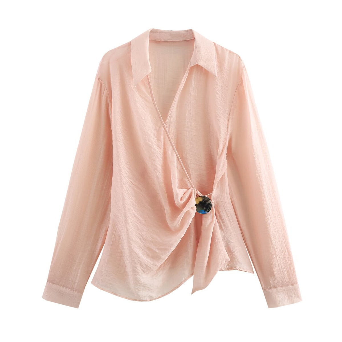 Women Clothing Women Gold Inlaid Shirt