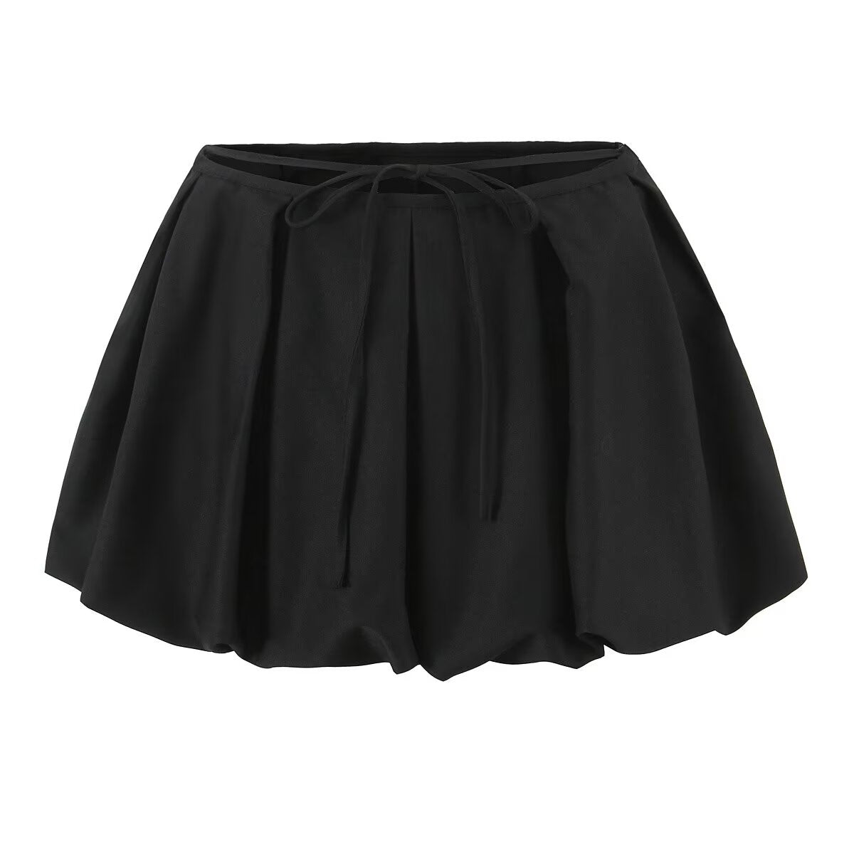 Spring Sexy Sweet Sexy Low Waist Lace up Bud Skirt Short Pantskirt Skirt