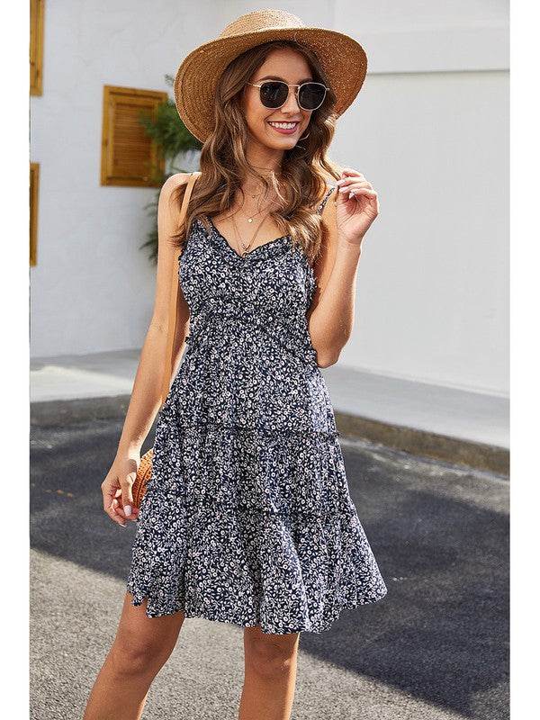 Ruffle babydoll dress